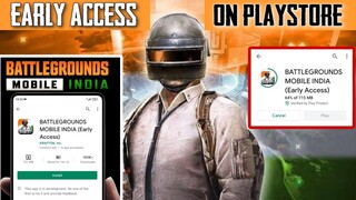 BGMI EARLY ACCESS NOW ON PLAYSTORE | BGMI NEW APK | BGMI UNBAN | RELAUNCH IN INDIA 🔥