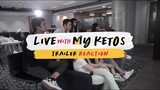 GAK NYANGKA BANGET!! | TRAILER REACTION CAST Live with My Ketos