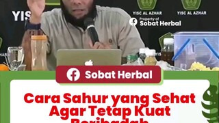 cara sahur yg sehat agar tetap kuat beribadah