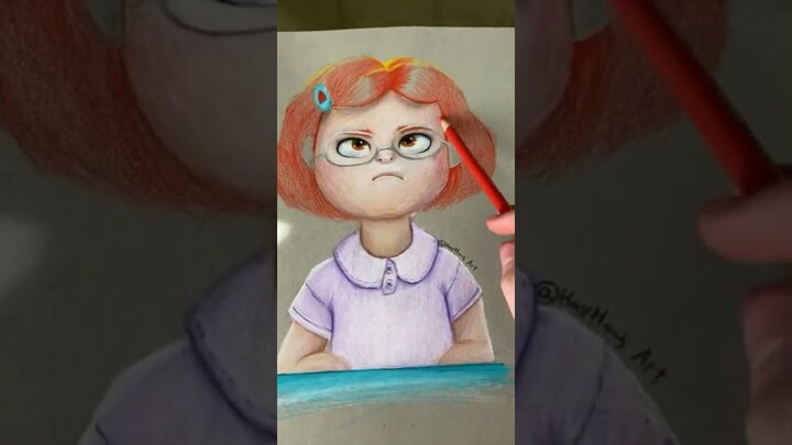 Drawing mei from turning red!