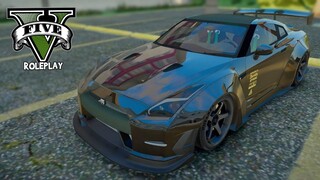 TEST BALAPAN PAKE NISSAN GTR R35 !! GTA V ROLEPLAY