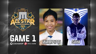 Wampipti vs Saxa Just ML 1v1 Allstar Tournament Game 1 (BO3) | Mobile Legends