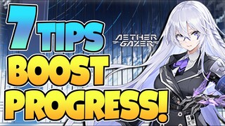 (AETHER GAZER) LAKUKAN INI DI MINGGU PERTAMA DEMI PROGRESS MAKSIMAL!