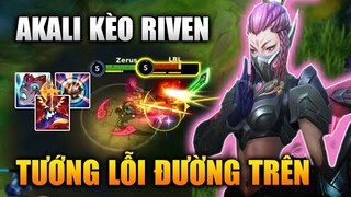 [LMHT Tốc Chiến] Akali Kèo Riven Vẫn Là Vị Tướng Quá Lỗi Tại Đường Trên Trong Liên Minh Tốc Chiến