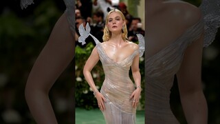 Elle Fanning😳🎀 met gala✨ look copied? #fashion #metgala #metgala2024