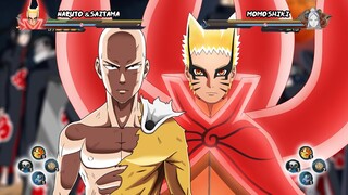 SAITAMA & NARUTO BARYON MODE OVERPOWER | Naruto Storm 4 MOD