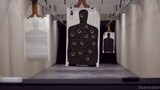 Practicing a gun