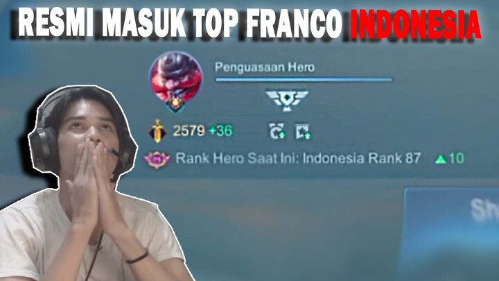 FRANCO GW RESMI JADI TOP INDONESIA
