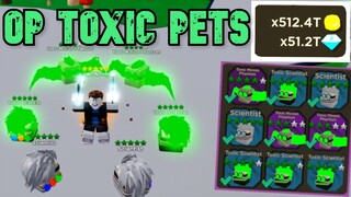 MY NEW OP PETS Blade Throwing Simulator (ROBLOX)