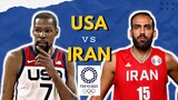 USA vs IRAN | GAME RESULTS | MEN'S OLYMPIC BASKETBALL TOURNAMENT 2021 | TOKYO OLYMPICS 2021