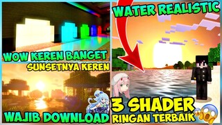 3 SHADER MCPE 1.18 RINGAN NO LAG!! | Realistic shaders + Aesthetic shader mcpe 1.18 | shaders 1.18