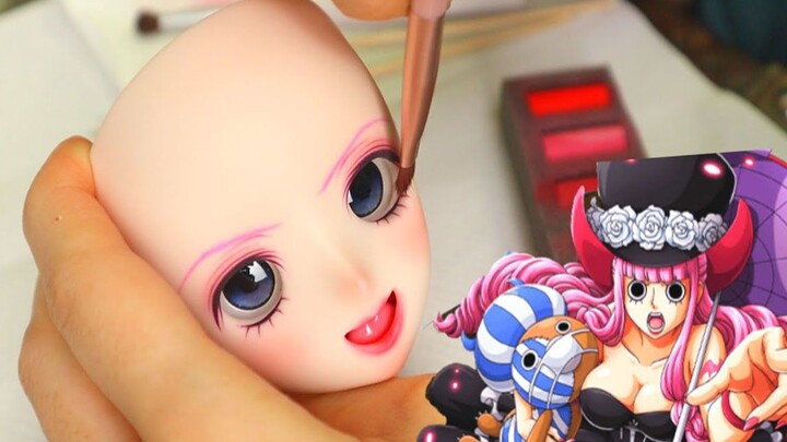 One Piece —Perona doll head makeup