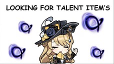 LET'S FIND TALENT ITEMS | Genshin Impact