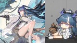 [ Arknights ] All kinds of strange poses of new operators - will enter the wine chapter