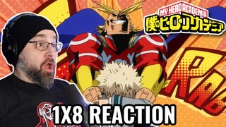 MY HERO ACADEMIA 1X8 REACTION ''Bakugo's Startline'' Boku No Hero Academia