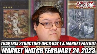 Traptrix Structure Deck Day 1 & Market Fallout! Yu-Gi-Oh! Market Watch February 24, 2023