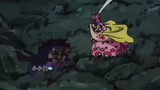 Kaido và Big Mom đánh nhau, Luffy tỏ ra sợ hãi