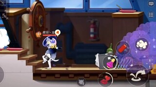 [Tom and Jerry Mobile Game] It takes 6 and a half minutes to push the last piece of cheese. The fema