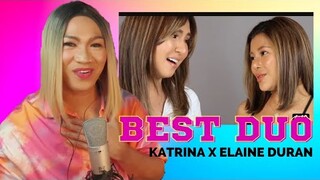 BEAUTIFUL by KATRINA VELARDE and ELAINE DURAN | REACTION VIDEO | THE BEST DUO EVER!!