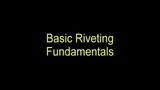 Basic Riveting Fundamentals | Aircraft Sheetmetal Technician
