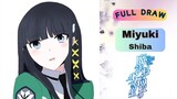 Miyuki adalah siswi berbakat di sekolah dan sangat menyayangi abangnya 🥰