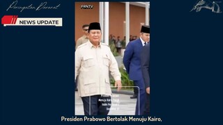 Presiden Prabowo Bertolak ke Kairo