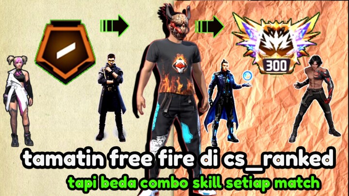 tamatin freefire pakai kombo skill dari GARENA