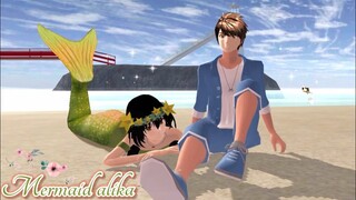 MERMAID ALIKA 3 | DRAMA PUTRI DUYUNG VERSI SAKURA SCHOOL SIMULATOR | MUTIA ANIMASI | PEANUT BUTTER