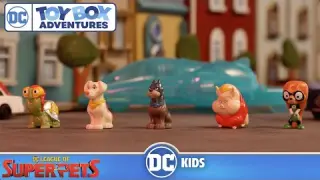 DC Toy Box Adventures | DC League of Super-Pets - Hamster Ball of Doom | @DC Kids