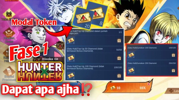 Gatcha Fase Pertama dengan 28 token di dua akun dapat apa ajha⁉️ - Mobile Legends