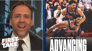 Max Kellerman reacts to Joel Embiid shines, 76ers knock the Raptors out of the playoffs to advance!