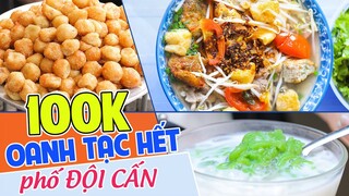 100K Oanh Tạc Khắp Khu Phố Ẩm Thực Đội Cấn | Feedy Món Ăn Ngon