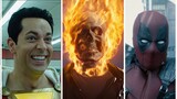 [4K60FPS] Marvel DC superheroes block bullets, who do you think is the most handsome