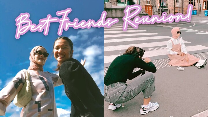 #WEEKENDVLOG2: Ketemu Ana, shoot day, bts content, new hair, trying tiktok drink at starbucks