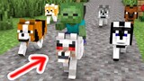 Monster School : Baby Zombie and Dog Rescues Friends - Minecraft Animation