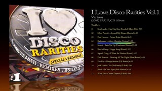 I Love Disco Rarities Vol.1 (2005) Various [CD Album]