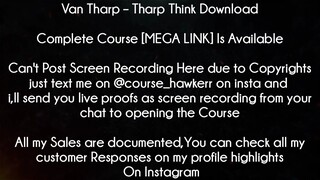 Van Tharp Course Tharp Think Download