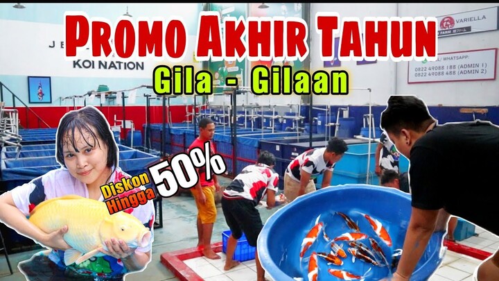 PROMO AKHIR TAHUN, HARGA IKAN MURAH - MURAH😱