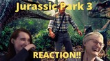 "Jurassic Park 3" REACTION!! Those Raptors aren't gonna get me this time!!