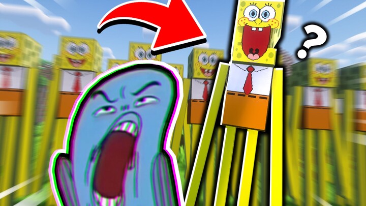 เมื่อฉันเพิ่มสไตล์ Spongebob Gangnam ให้กับเซิร์ฟเวอร์! ผู้เล่น: อ~~~~