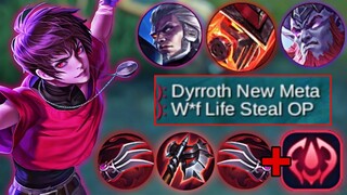 BUFFED DYRROTH "LIFE STEAL" HAAS CLAW + BLOODLUST AXE? OP MECHANICS BUILD!!