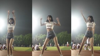 First time dancing on the university playground! I was so nervous that I forgot to whistle - blackpi