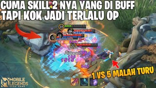 CUMA MODAL SKILL 2 YANG DI BUFF MOONTON TAPI HERO INI JADI TERLALU OP! GAMEPLAY HYLOS BUFF HYPER