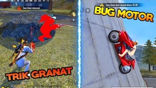 TOP 5 TRIK DAN BUG TERBARU DI FREE FIRE - Trik Granat Dan Rahasia Bug Motor