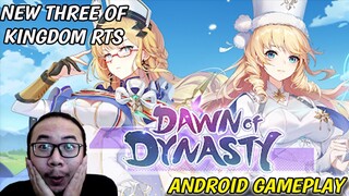 GAME RTS THREE OF KINGDOM MANTAP NIH !! INI REDEEM CODE BARU + CARA KLAIMNYA - DAWN OF DYNASTY