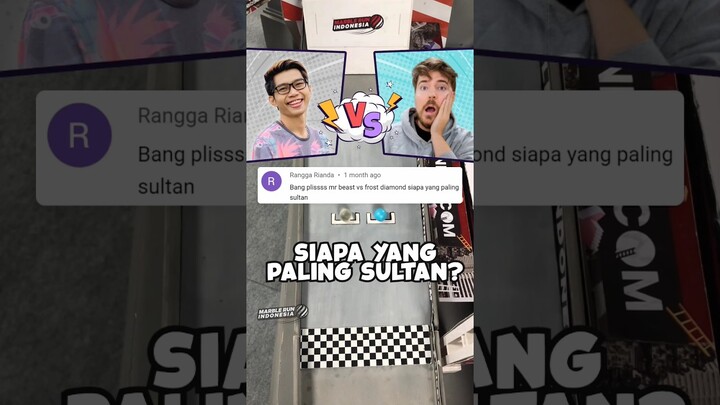 Frost Diamond vs Mr. Beast: Siapa Lebih Sultan?! | MRI PanSos Kap #Shorts