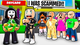 DAYCARE BOSS BOY SCAMMED! | Roblox | Brookhaven 🏡RP