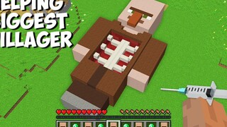 ทำไมฉันถึงทำศัลยกรรมกับ VILLAGER ที่ใหญ่ที่สุดใน Minecraft สิ่งที่อยู่ภายใน VILLAGER