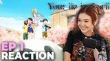 this is BEAUTIFUL | Your Lie in April Episode 1 Reaction - first time watching!