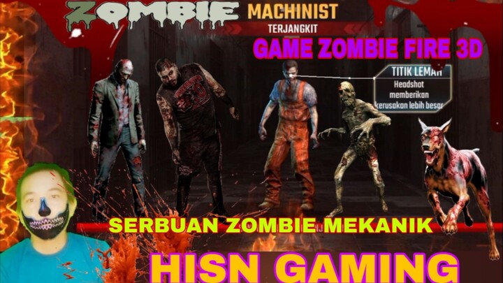 serbuan zombie mekanik menyerang